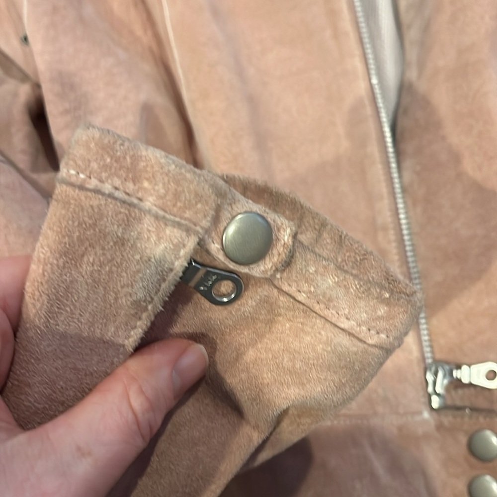 Wilson Leather Maxima pink leather jacket - Picture 3 of 8